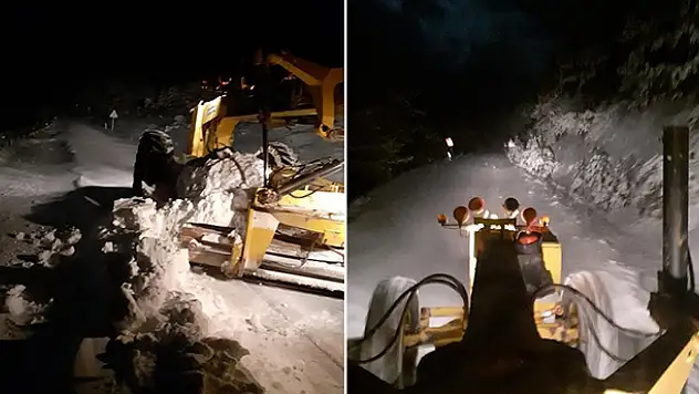Akşehir'de yüksek mahallelerde yol açma çalışmaları sürüyor