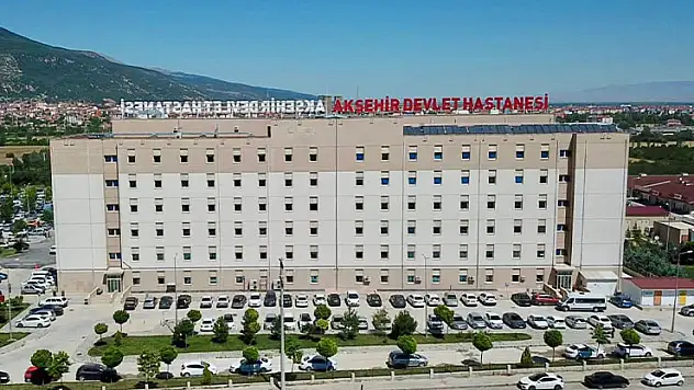 Akşehir Devlet Hastanesi 2025'te 900 bine yakın hastaya hizmet verdi
