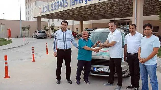 Akşehir Devlet Hastanesi'ne Araç Desteği