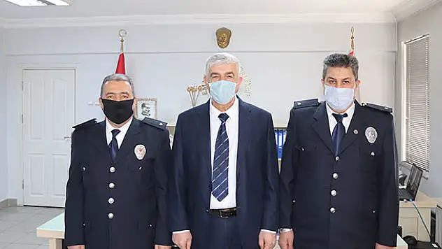 Akşehir Emniyet'inde terfi heyecanı