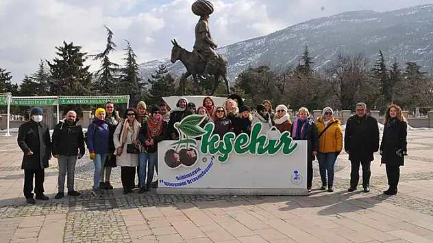 Akşehir Erasmus Projesi kapsamında Türkiye'ye gelen öğretmenleri ağırladı

