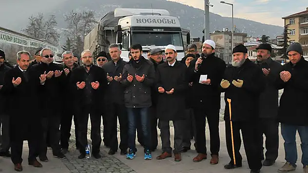 Akşehir İHH'dan Halep'e yardım