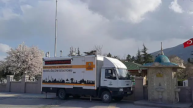 Akşehir'in hava kalitesi ölçüldü