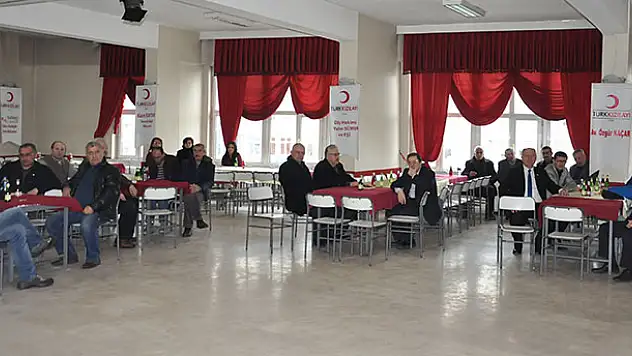 Akşehir Kızılay Şubesinin olağan genel kurulu yapıldı