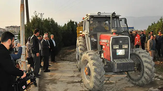 Akşehir pancar bölge şefliğinde alımlar başladı