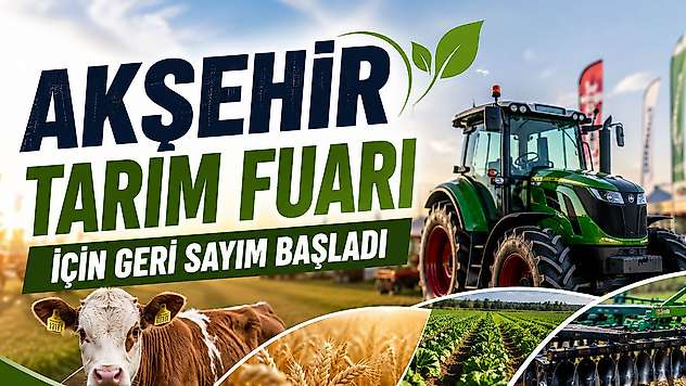 Akşehir Tarım Fuarı için geri sayım başladı