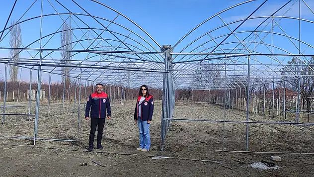 Akşehir tarımına sera desteği
