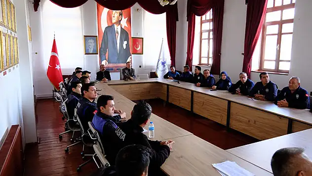 Akşehir Zabıtasına hizmet içi eğitim