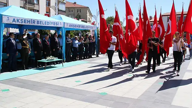 Akşehir'de 30 Ağustos Zafer Bayramı kutlandı
