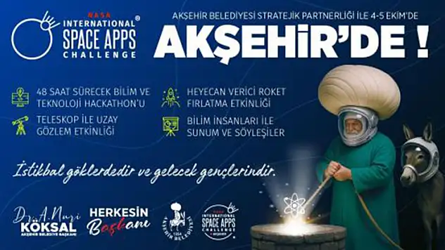 Akşehir'de bilim şöleni