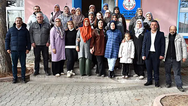 Akşehir'de eski ilkokul binası dikiş nakış kursu oldu