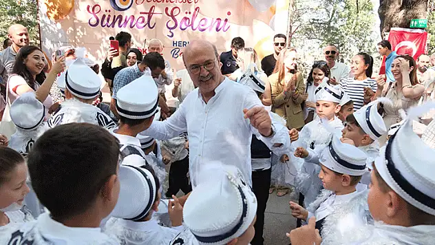 Akşehir'de geleneksel sünnet şöleni yapıldı