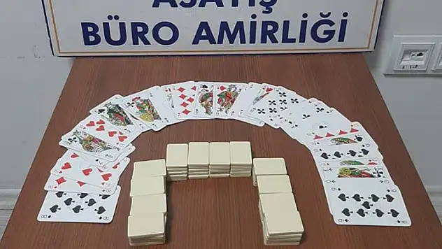 Akşehir'de kahvehane sahibi ve kumar oynayanlara ceza

