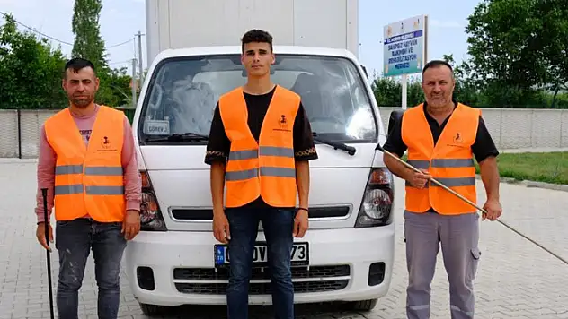 Akşehir'de kurban yakalama timi göreve hazır
