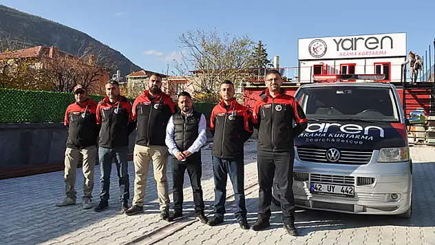 Akşehirli iş insanından Yaren Arama Kurtarma ve Yardımlaşma Derneği'ne destek