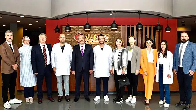 Akşeker, Konya Teknik Üniversitesi heyetini konuk etti 
