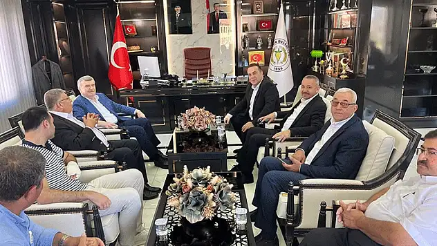 Akyürek ziyaret etti, başkan işbirliğine açığız dedi