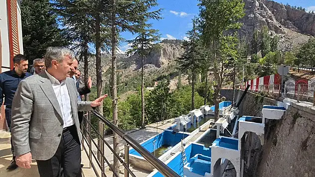 Akyürek'ten turizm potansiyeli yüksek tesise ziyaret