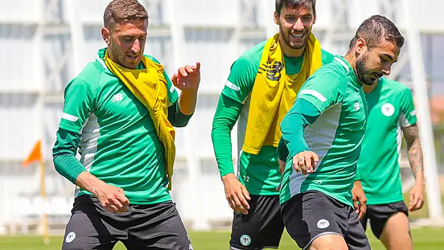 Konyaspor'da Alanyaspor maçı hazırlıkları sürüyor