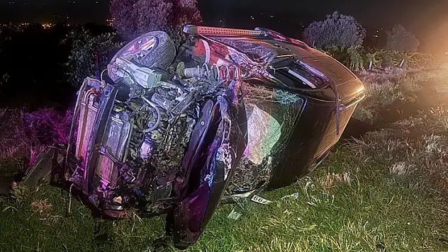 Alaşehir'de trafik kazası: 1 ölü, 4 yaralı