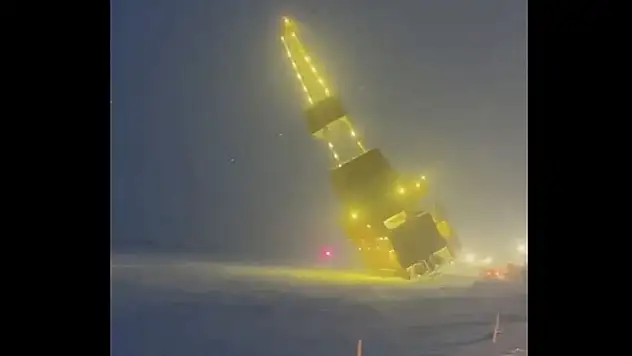 Alaska'nın North Slope bölgesinde petrol sondaj platformu devrildi