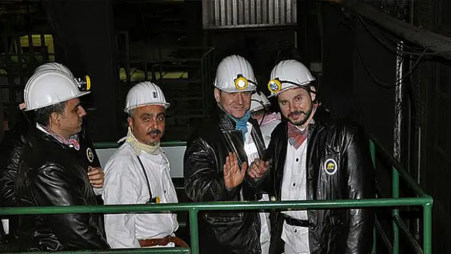 Albayrak ve Soylu, yeni yıla maden ocağında girdi