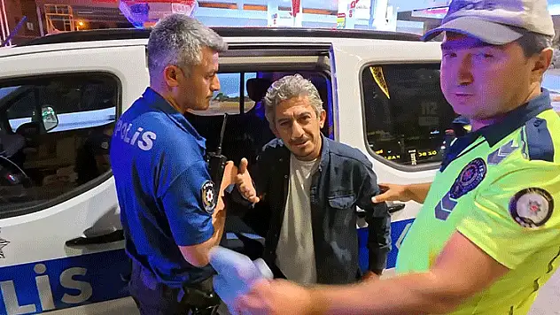 Alkol alıp direksiyona geçti, kaza yapıp gözaltına alınınca, 'Hayvan mıyım?' dedi