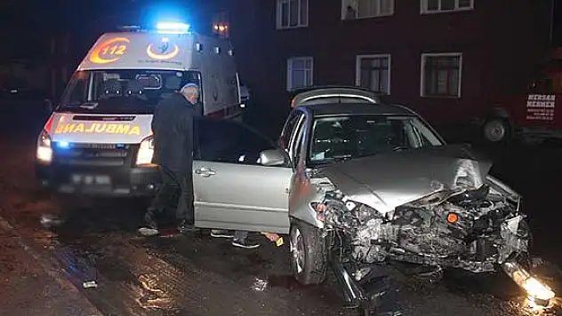 Alkol, yine kazayı getirdi