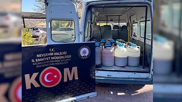 Alkollü içki kaçakçılığı ve sahteciliğine yönelik operasyonlarda 179 şüpheliye adli işlem yapıldı
