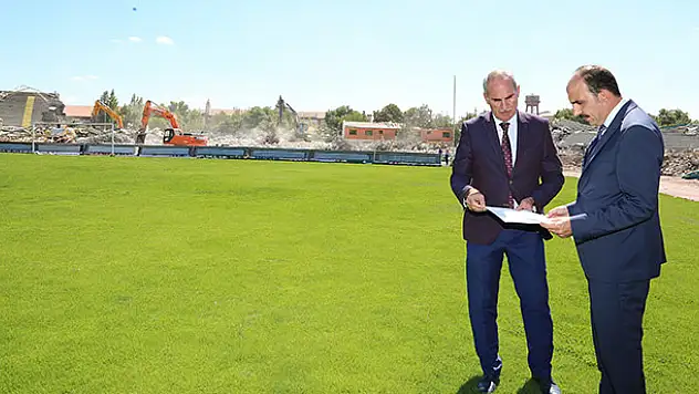 Altay: 'Eski Stadyumun Millet Bahçesine dönüşmesi büyük bir vizyon'