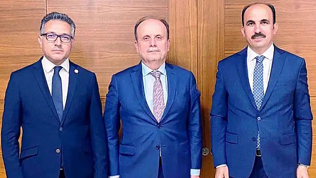 Altay ve Aksoy'dan Baykan'a ziyaret