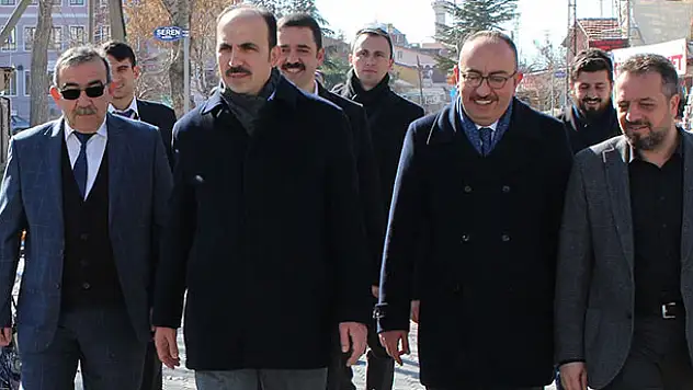 Altay ve Kavuş, vatandaşlarla buluştu
