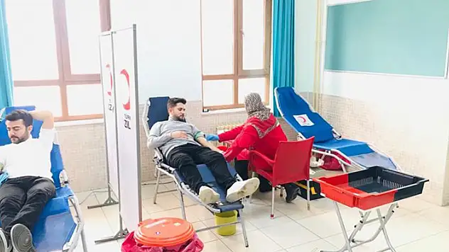 Altınekin'de kan bağışı kampanyası düzenlendi

