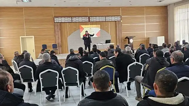 Altınekinli çiftçiler bilgilendirildi