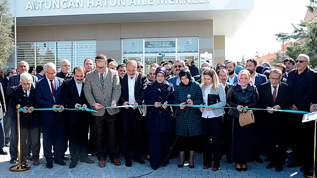 Altuncan Hatun Aile Yaşam Merkezi açıldı