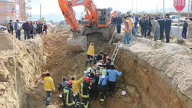 Altyapı çalışmasında göçük: 1 işçi ölü