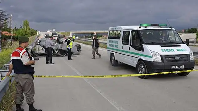Amasya'da trafik kazası: 2 ölü, 2 yaralı