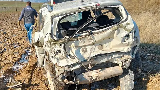 Amasya'da otomobil ile SUV araç çarpıştı: 8 yaralı