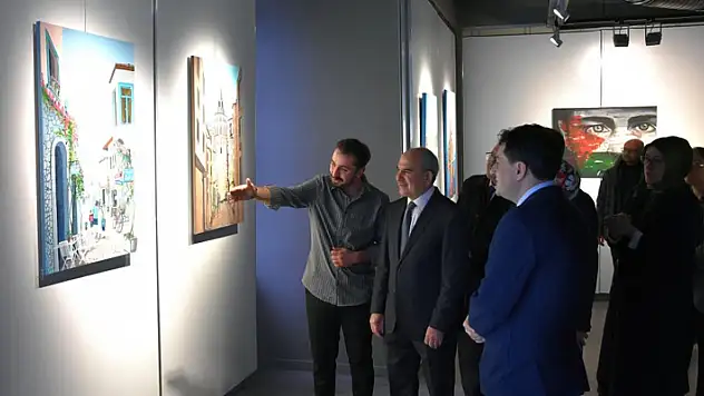 AMATEM'de öğrendiklerini sergide buluşturdular

