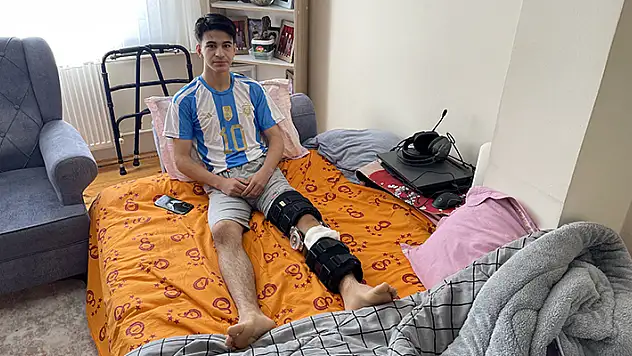 Amatör küme maçında bacağı kırılan futbolcunun ailesi suç duyurusunda bulundu

