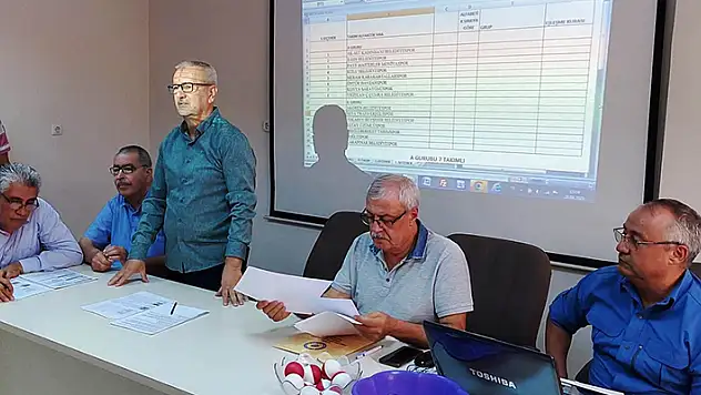 Amatör liglerde fikstür çekildi
