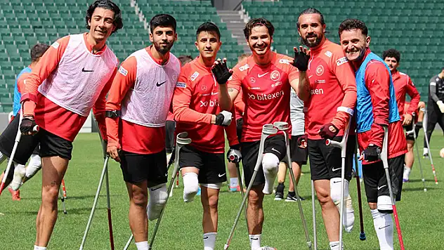 Ampute Futbol Milli Takımı, Avrupa Şampiyonası'nın provasını Antalya'da yapacak
