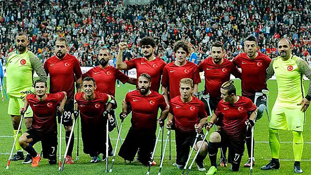 Ampute Futbol Milli Takımı çeyrek finalde