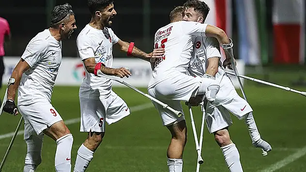 Ampute Futbol Milli Takımı, Liberya'yı 5-0 yendi
