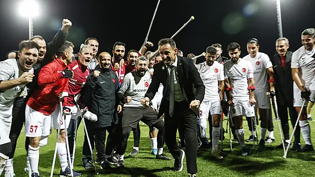 Ampute Futbol Milli Takımı yarı finale yükseldi
