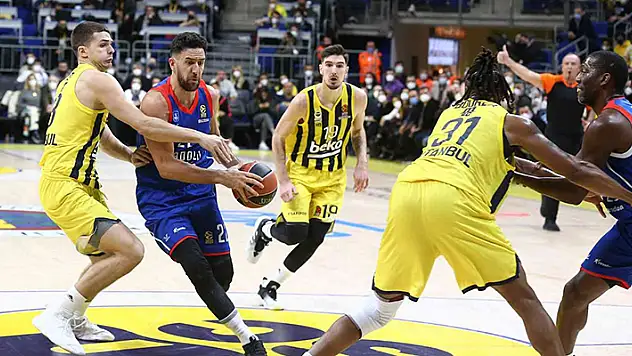 Anadolu Efes'in konuğu F. Bahçe
