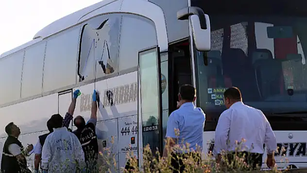 Ankara'da 3 yolcu otobüsüne silahlı saldırı