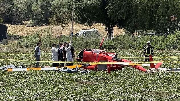 Ankara'da düşen helikopterden acı haber! Pilotlardan biri yaşamını yitirdi