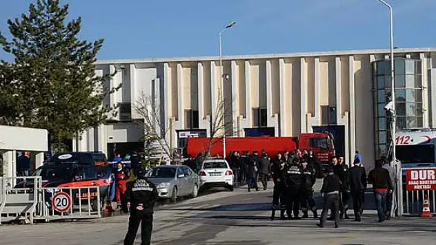 Ankara'da fabrika yangını