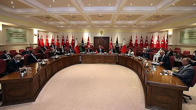 Ankara'da Libya için üçlü toplantı